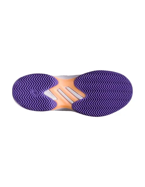 Asics Solution Swift Ff Blanco Morado Mujer | Ofertas de pádel